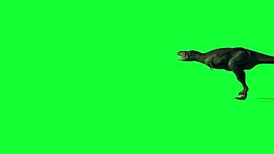 原创恐龙走过免扣C4DAE工程视频的预览图